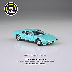 Para64 De Tomaso Pantera 1972 Verde Aqua lights down PA-55645 - 2