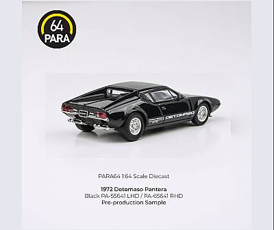 Para64 DeTomaso Pantera Black Lhd PA-55641 - 2