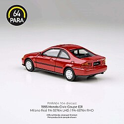 Para64 Honda Civic Coupe Ej1 1995 Milano Red PA-55764 - 3