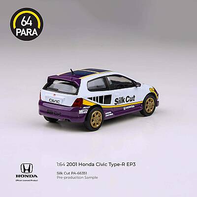 Para64 Honda Civic Type R EP3 2001 Silk Cut PA-66351 - 2