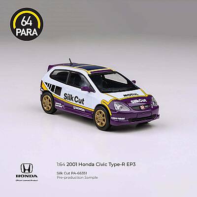 Para64 Honda Civic Type R EP3 2001 Silk Cut PA-66351 - 3