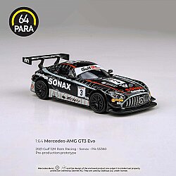 Para64 Mercedes AMG GT3 Evo 2021 Gulf 12hr Ram Racing Sonax Livery PA-55360 - 1