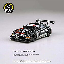 Para64 Mercedes AMG GT3 Evo 2021 Gulf 12hr Ram Racing Sonax Livery PA-55360 - 4