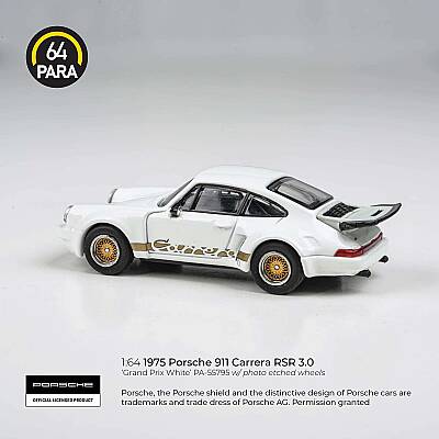 Para64 Porsche 911 Carrera RSR 3.0 Grand Prix White PA-55795 - 4