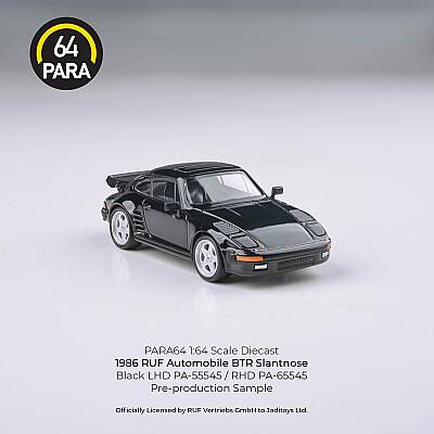 Para64 Porsche RUF 1986 BTR Black Lhd PA-55545 - 3
