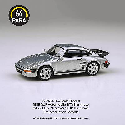 Para64 Porsche RUF BTR 1986 Slantnose Silver PA-55546 - 4
