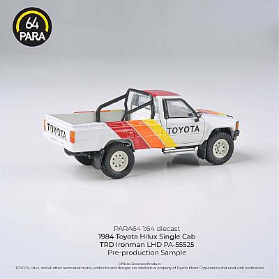 Para64 Toyota 1984 Hilux Single Cab TRD ironman Lhd PA-55525 - 3