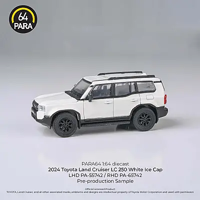 Para64 Toyota 2024 Land Cruiser 250 Prado White ice Cap PA-55742 - 4