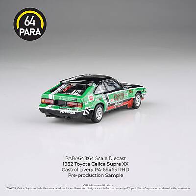 Para64 Toyota Celica Supra XX 1984 Castrol Livery PA-65465 - 3