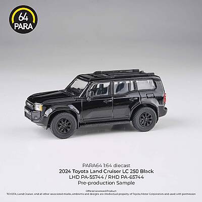 Para64 Toyota Land Cruiser 250 2024 Prado Black PA-55744 - 1