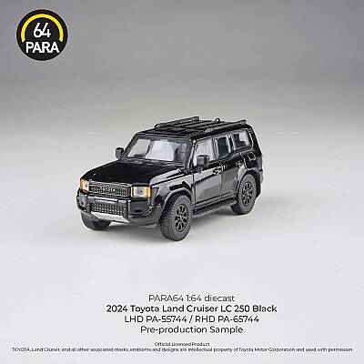 Para64 Toyota Land Cruiser 250 2024 Prado Black PA-55744 - 4
