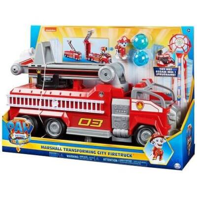 Paw Patrol Movie Series Marshall's Fire Truck 1Fgr./1 Vehicle Sound/Light (Paw) Exc. S00033145 - 2