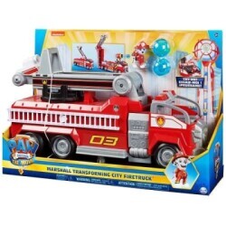 Paw Patrol Movie Series Marshall's Fire Truck 1Fgr./1 Vehicle Sound/Light (Paw) Exc. S00033145 - 1