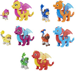 Paw Patrol Rescue Knights Dragon&Puppy 2-Pack (Paw) 6A. S00043399 - 2
