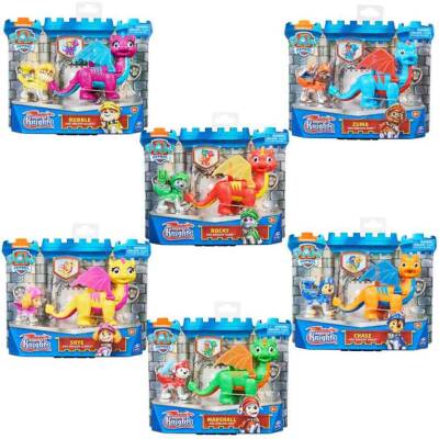 Paw Patrol Rescue Knights Dragon&Puppy 2-Pack (Paw) 6A. S00043399 - 1