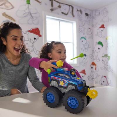 Paw Patrol Rescue Wheels Themed Deluxe Chase Rescue Vehicle Spm-6070096 - 7