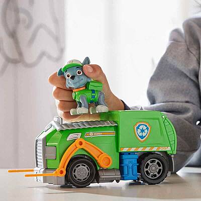 Paw Patrol Rocky ve Geri Dönüşüm Kamyonu - 5