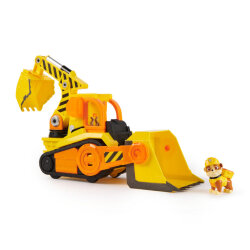 Paw Patrol Rubble And Crew Bark Yard Deluxe Bulldozer Construction Truck - 2