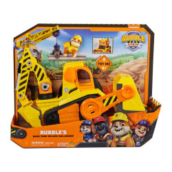 Paw Patrol Rubble And Crew Bark Yard Deluxe Bulldozer Construction Truck - 3
