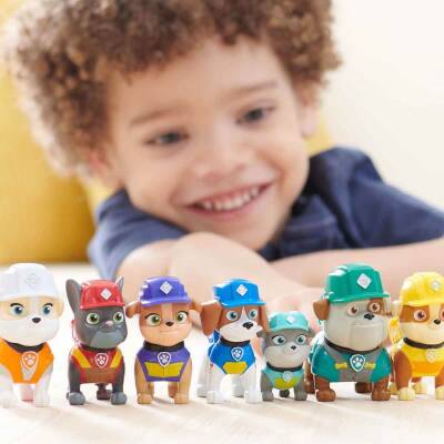 Paw Patrol Rubble & Crew 7-Figure Set - 4