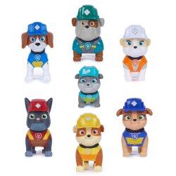 Paw Patrol Rubble & Crew 7-Figure Set - 3