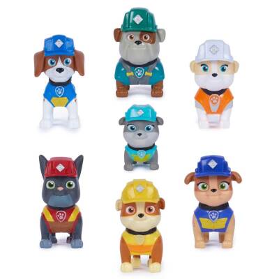 Paw Patrol Rubble & Crew 7-Figure Set - 3