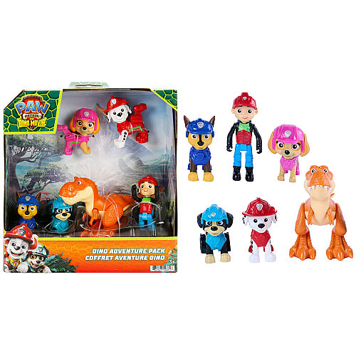 PAW Patrol The Dino Movie Dinozor Macera Ekibi Figür Seti - 1