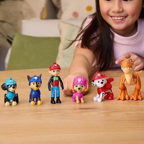 PAW Patrol The Dino Movie Dinozor Macera Ekibi Figür Seti - 8