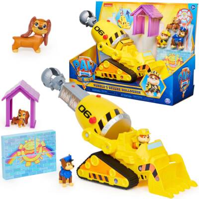Paw Patrol The Movie Rubble Deluxe Vehicle 6063424 - 3