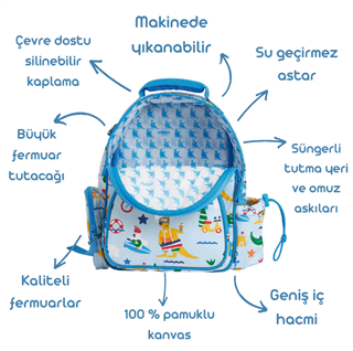 Penny Scallan Dino Rock Medium Backpack Psaufg02011300001 - 5