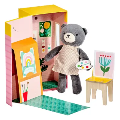 Petit Collage Boxed Play Set - Beatrice The Bear Ptc530 - 1