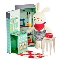 Petit Collage Boxed Play Set - Rubie The Rabbit Ptc547 - 1