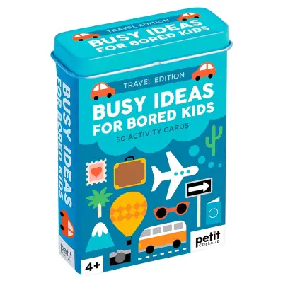 Petit Collage Busy Ideas Game Ideas Card Set - Travel Edition Ptc672 - 1