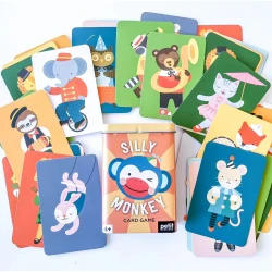 Petit Collage Card Game - Silly Monkey Ptc256 - 4