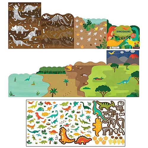 Petit Collage Çıkartma Aktivite Seti - Dinosaurs PTC120 - 2
