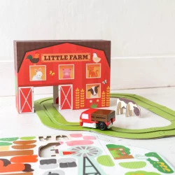 Petit Collage Expandable Playset - Farm Ptc667 - 2