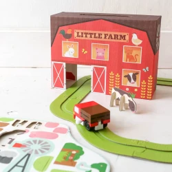 Petit Collage Expandable Playset - Farm Ptc667 - 4