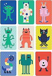 Petit Collage Kart Oyunu - Too Many Monsters PTC255 - 2