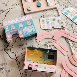 Petit Collage Wind Up Oyun Seti - Little Sweet Shop Ptc528 - 2