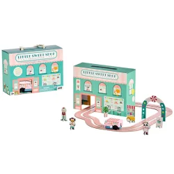 Petit Collage Wind Up Oyun Seti - Little Sweet Shop Ptc528 - 1