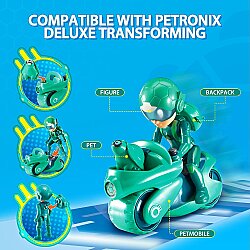 Petronix Defenders Action Figure Tim's Pet Mobile & Shell E 010101Aul20030 - 2