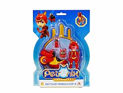 Petronix Savunucuları Hareketli Aksiyon Figürü Matt's Pet Mobile & Pup-E 010101Aul20010 - 1
