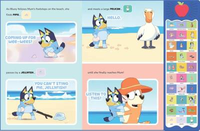 Pi Kids Bluey: Wackadoo! Bluey Words And Sounds Sound Book - 3