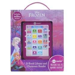 Pi Kids Disney Frozen: Me Reader 8-Book Library And Electronic Reader Sound Book Set - Pi Kids