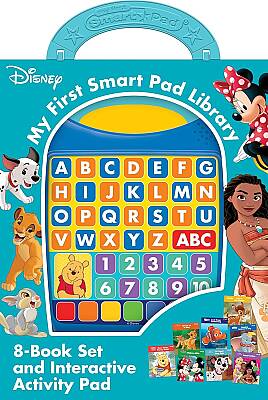 Pi Kids Disney: Fun With Friends My First Smart Pad Library 8-Book Set And Interactive Activity Pad - 1