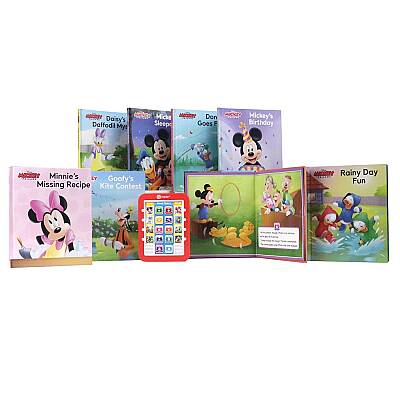 Pi Kids Disney Mickey And Friends: Me Reader 8-Book Library And Electronic Reader Sound Book Set - 4
