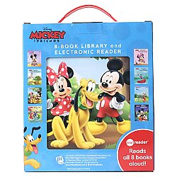 Pi Kids Disney Mickey And Friends: Me Reader 8-Book Library And Electronic Reader Sound Book Set - 2
