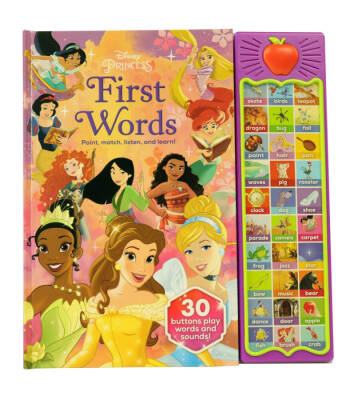 Pi Kids Disney Princess: First Words Sound Book - 1