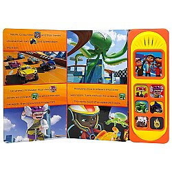 Pi Kids Hot Wheels Let'S Race: Go, Hot Wheels! Sound Book - 2