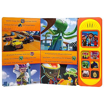 Pi Kids Hot Wheels Let'S Race: Go, Hot Wheels! Sound Book - 2